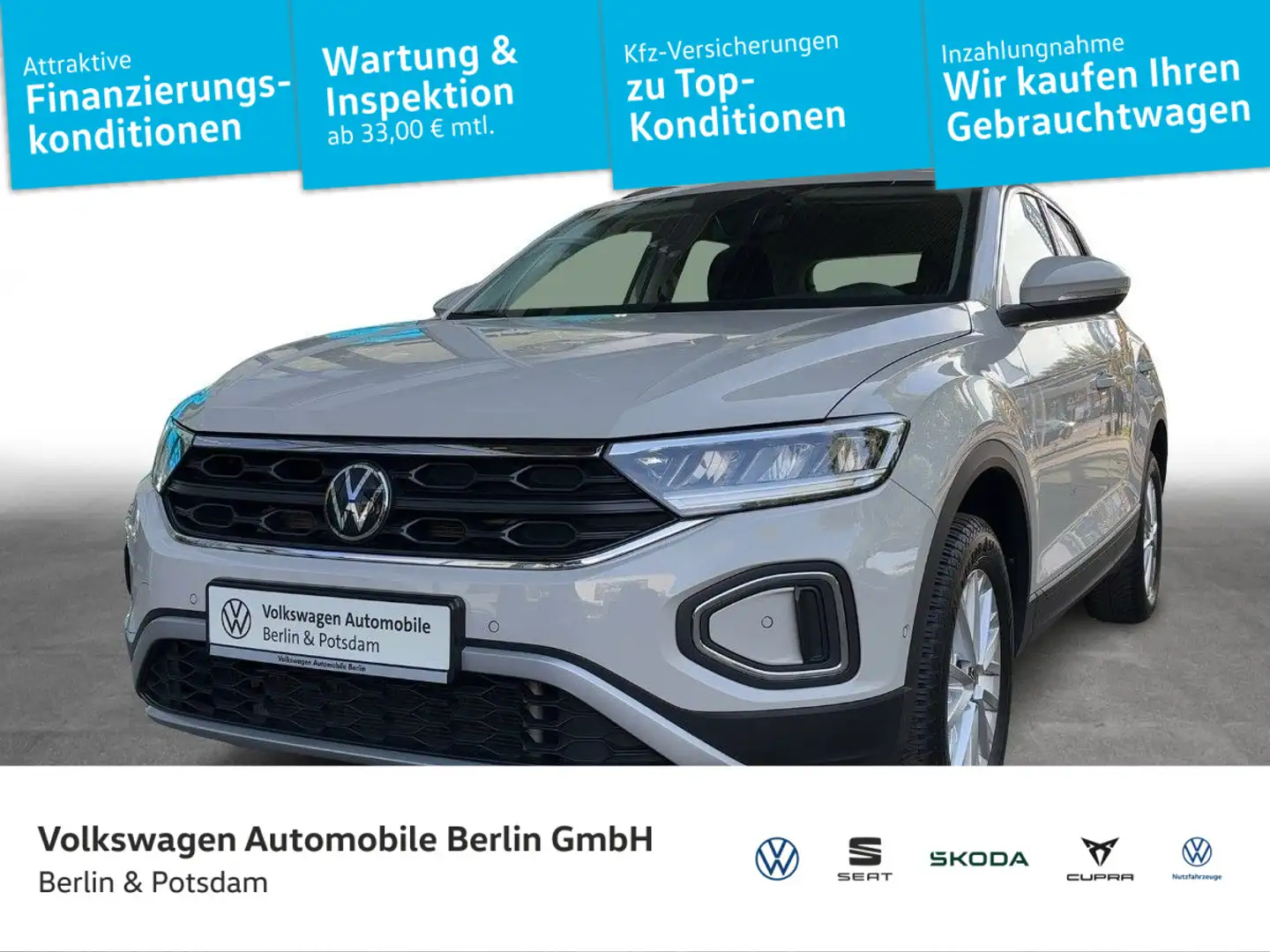 Volkswagen T-Roc 1.5 TSI Life Grau - 1