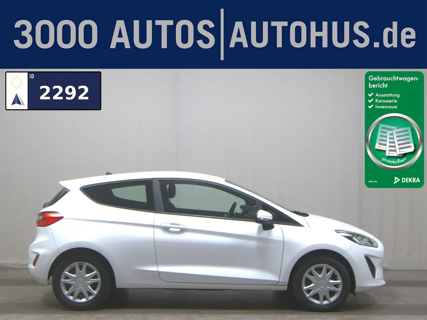 Ford Fiesta 1.1 Trend Isofix SYNC Blanc - 1