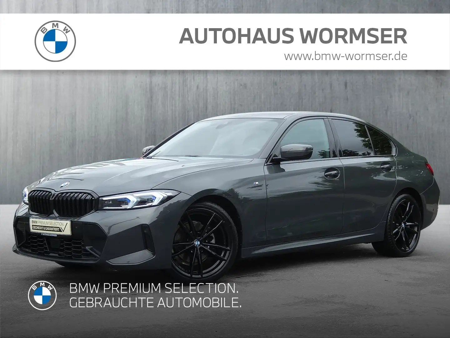 BMW 320 d xDrive Limousine M Sportpaket HK HiFi DAB Gris - 1