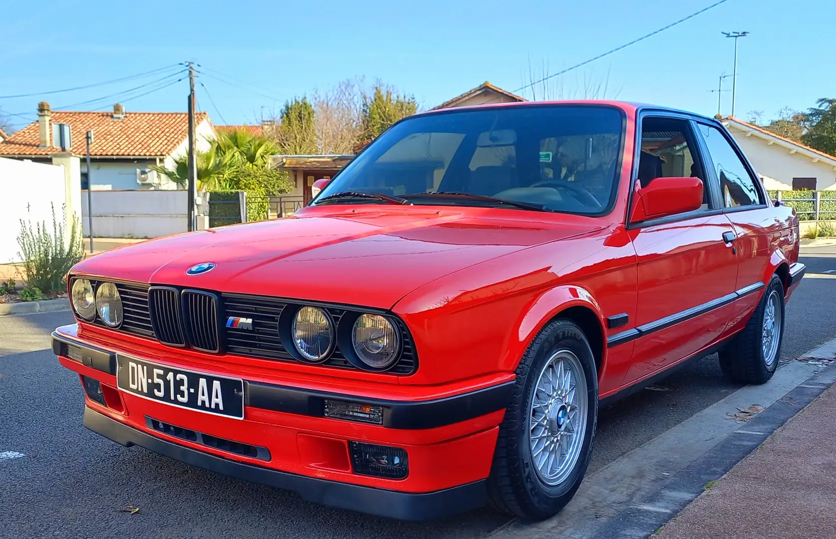 BMW 318 SERIE 3 E30 (07/1987-06/1991) Rouge - 1