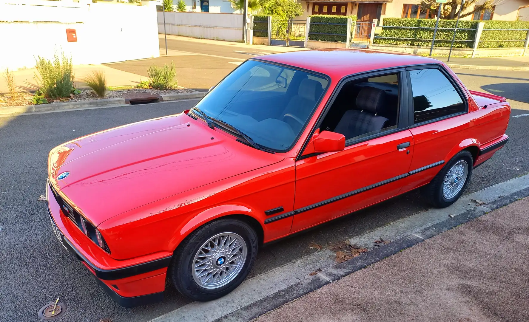 BMW 318 SERIE 3 E30 (07/1987-06/1991) Rouge - 2