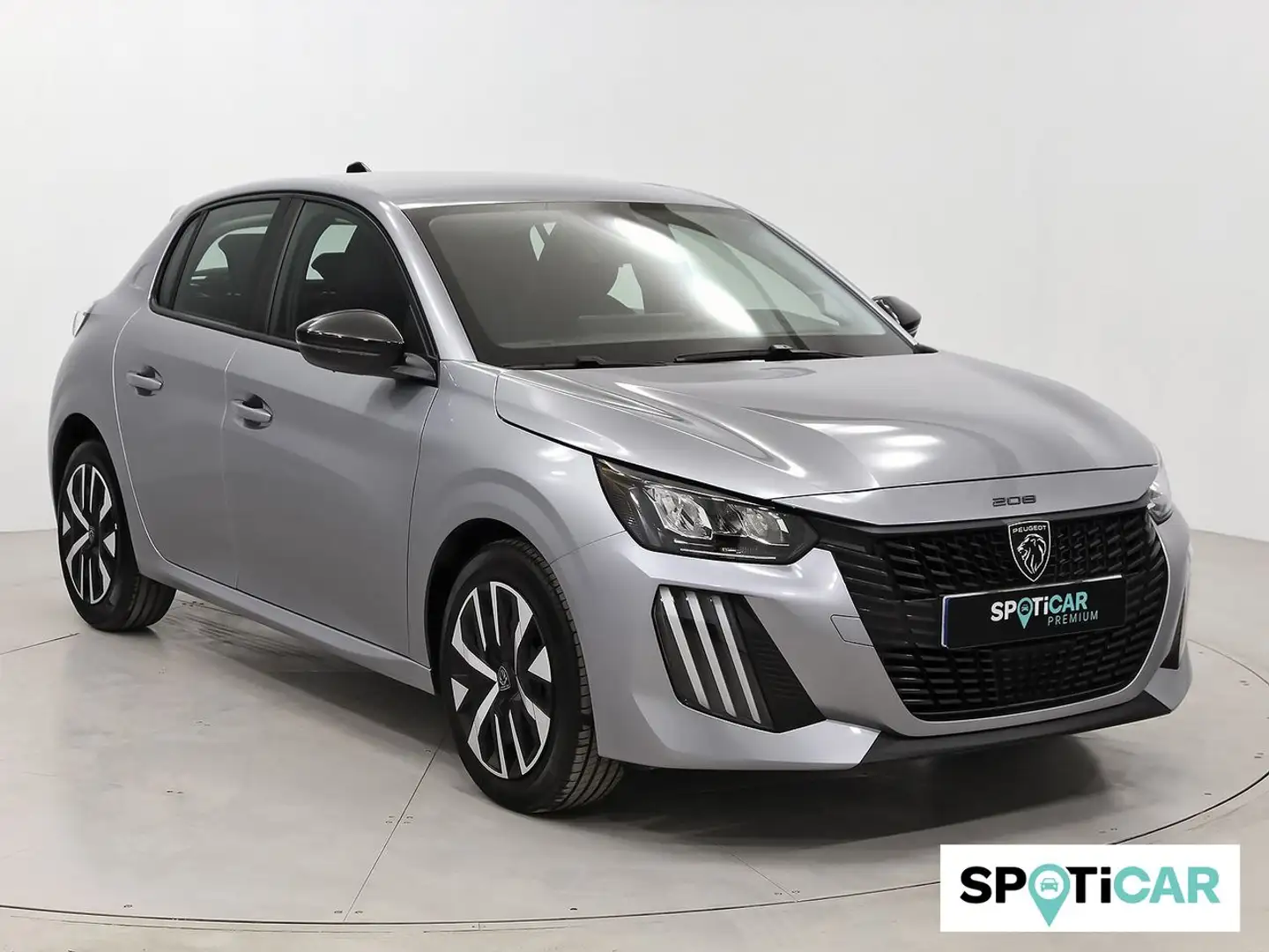 Peugeot 208 1.2 Puretech S&S Active 100 Gris - 1