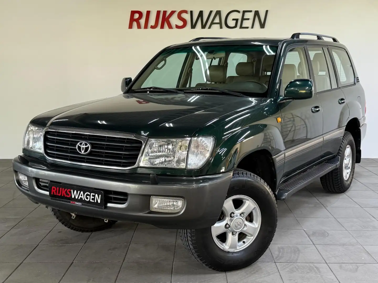 Toyota Land Cruiser 100 4.7i V8 Executive 7P Grün - 1