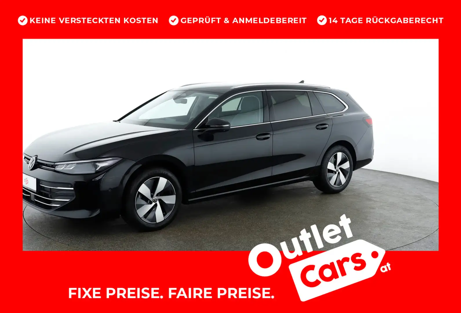 Volkswagen Passat Variant Business eTSI DSG Schwarz - 1