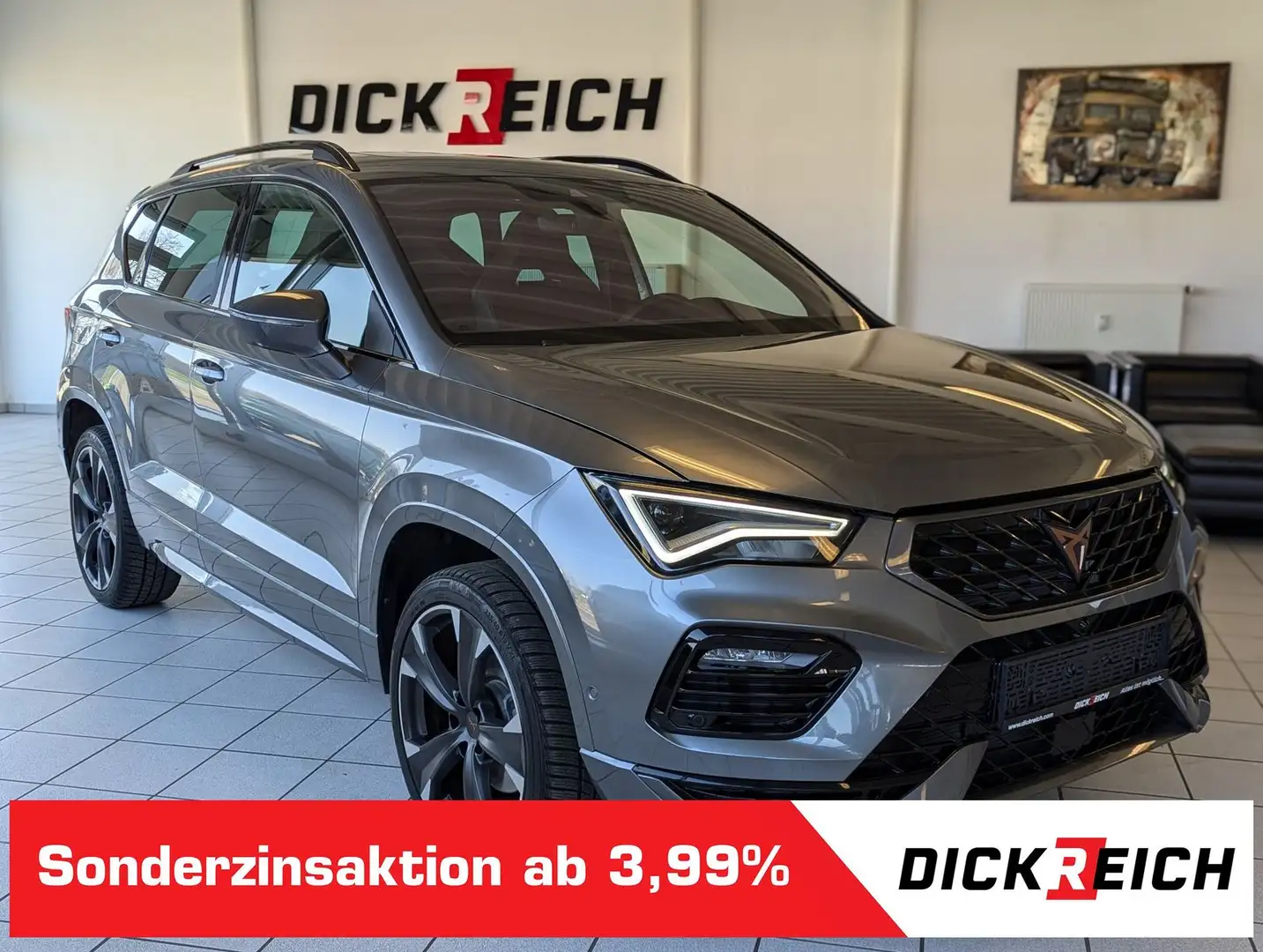 CUPRA Ateca 1.5 TSI DSG Pano LED ACC Winter-Paket AHK Grijs - 1