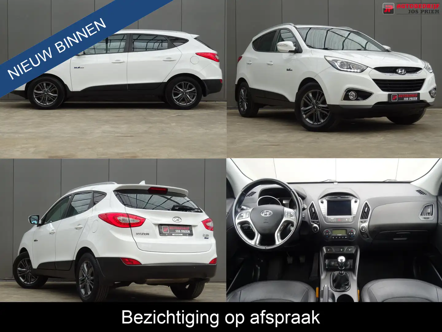 Hyundai iX35 1.6i GDI Go! * DEALER ONDERH. !! Wit - 1