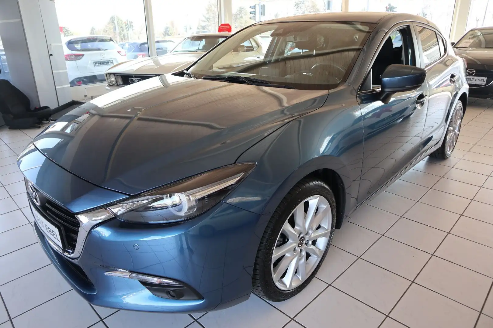 Mazda 3 Lim.*165PS*BOSE*RFK*PDC V+H*HU/AU+INSP. NEU Azul - 1