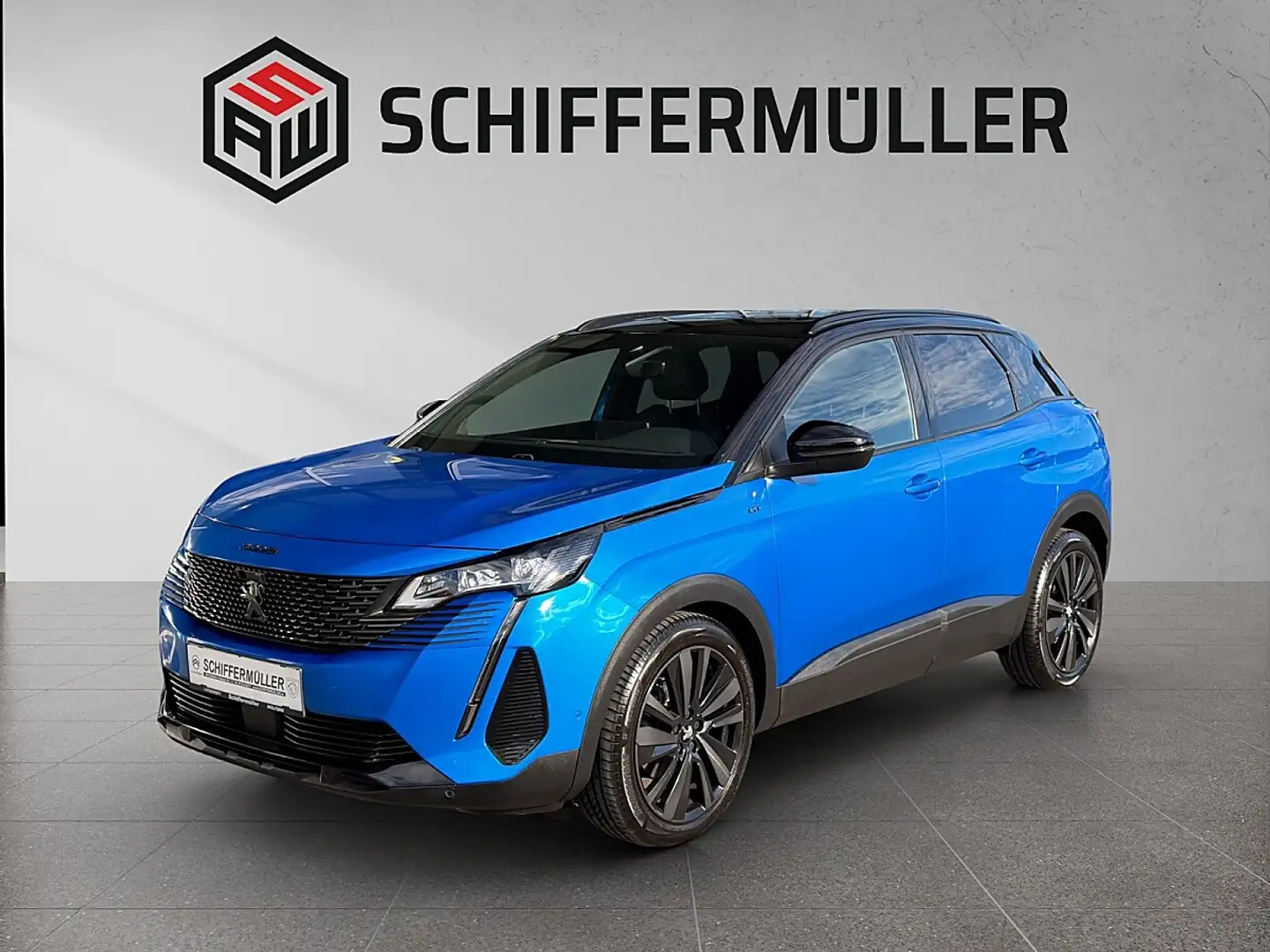 Peugeot 3008 1,5 BlueHDi 130 S&S EAT8 GT Line Aut. Blau - 1