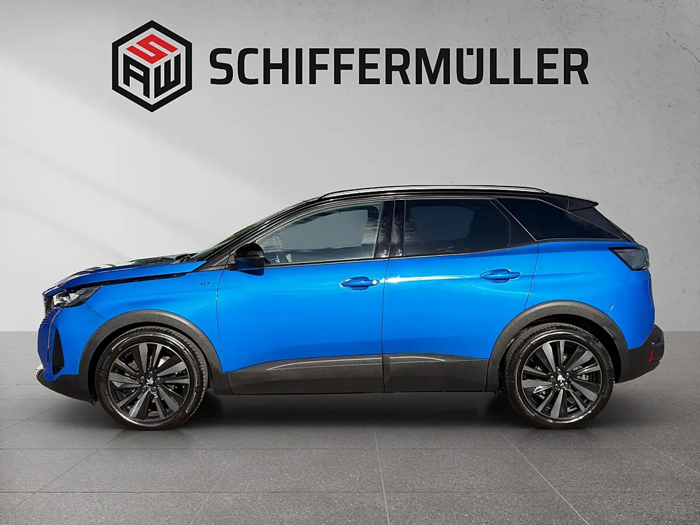 Peugeot 3008 1,5 BlueHDi 130 S&S EAT8 GT Line Aut. Blau - 2