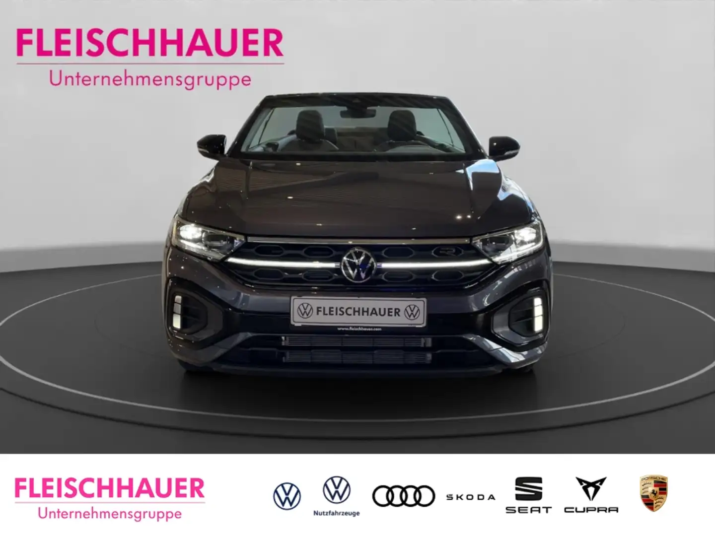 Volkswagen T-Roc Cabriolet 1.5 TSI R-Line ACC WINTERRÄDER Grau - 2