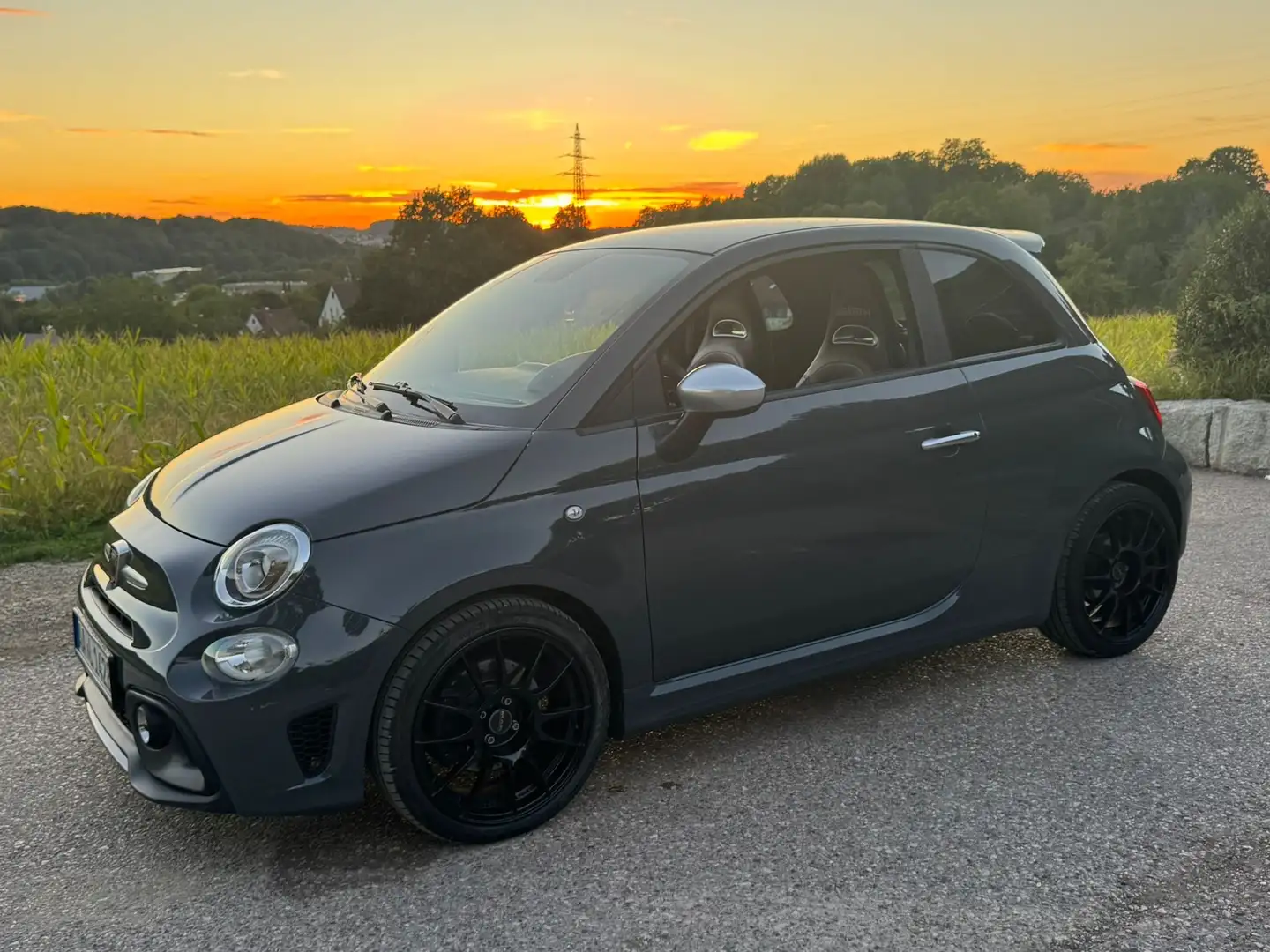 Abarth 500 595 Turismo Gris - 1