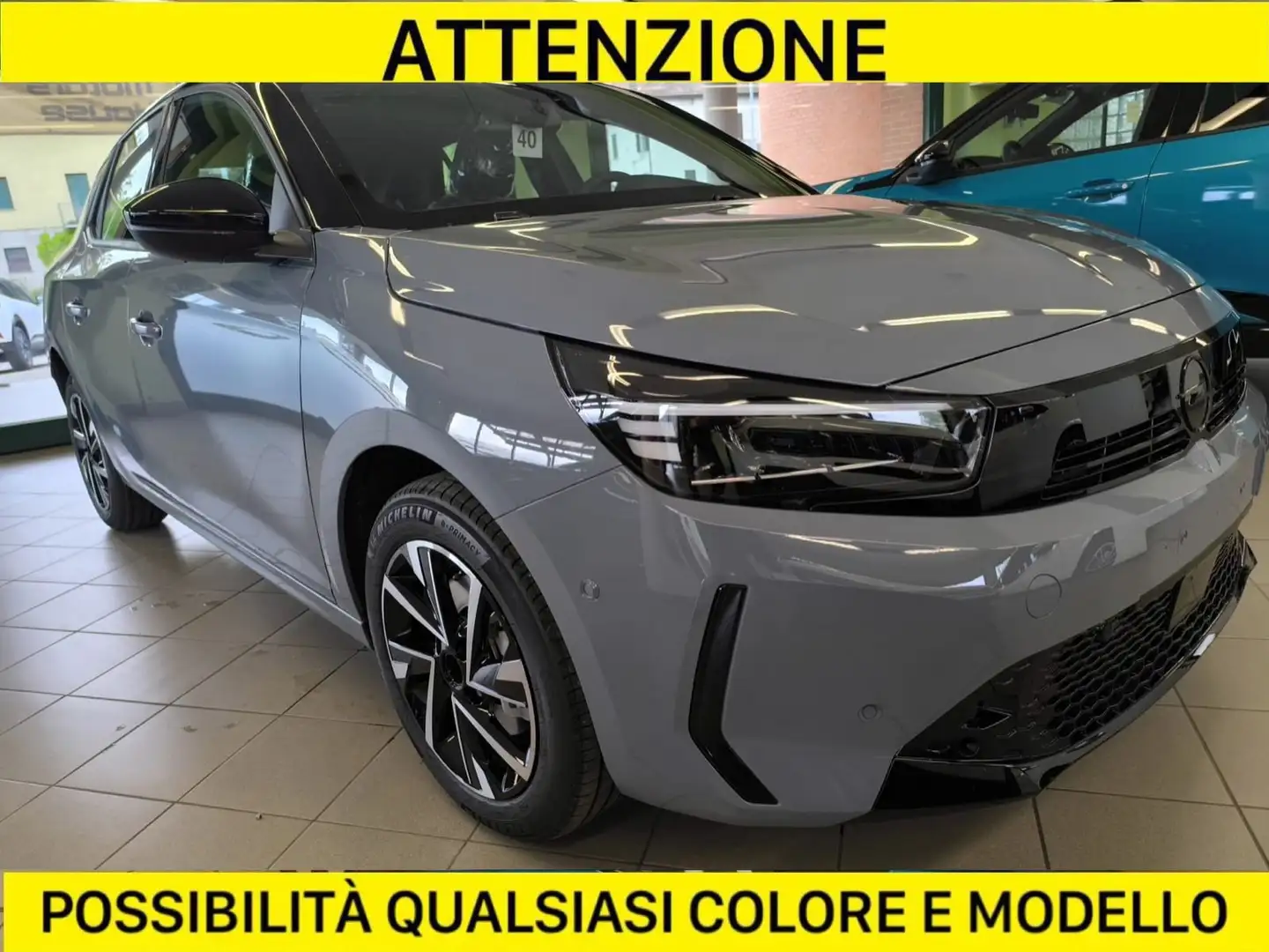 Opel Corsa 1.2 hybrid GS 110cv dct6 Gris - 1