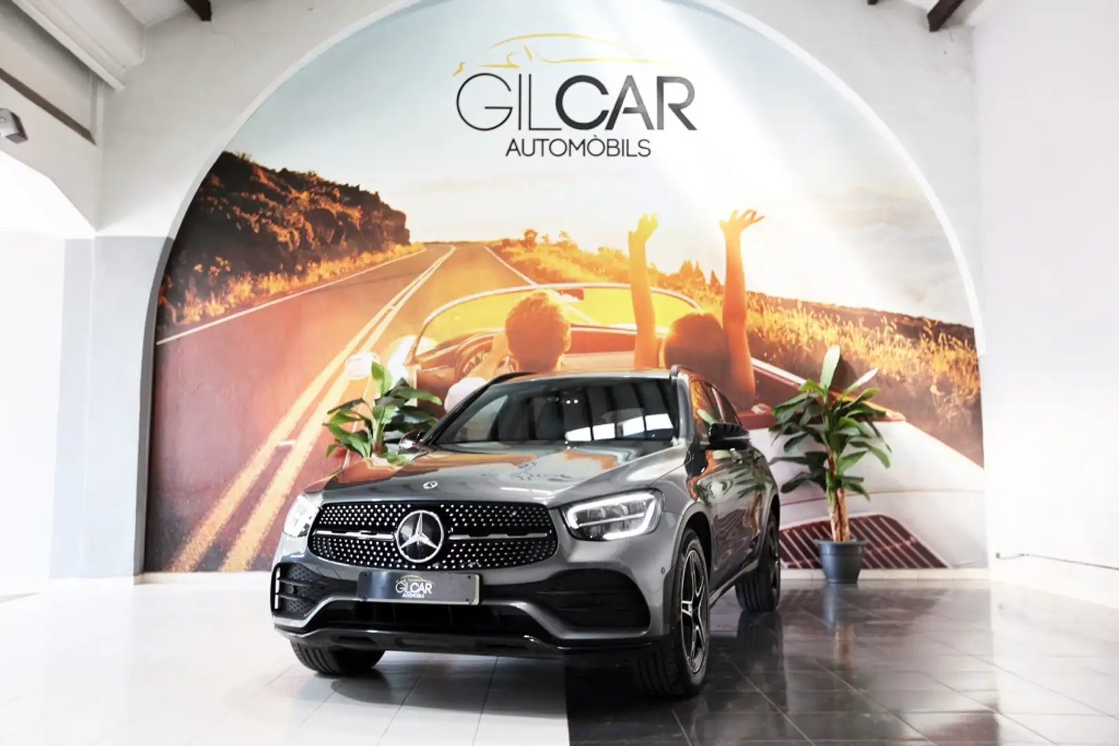 Mercedes-Benz GLC 220 220d 4Matic 9G-Tronic Gris - 1