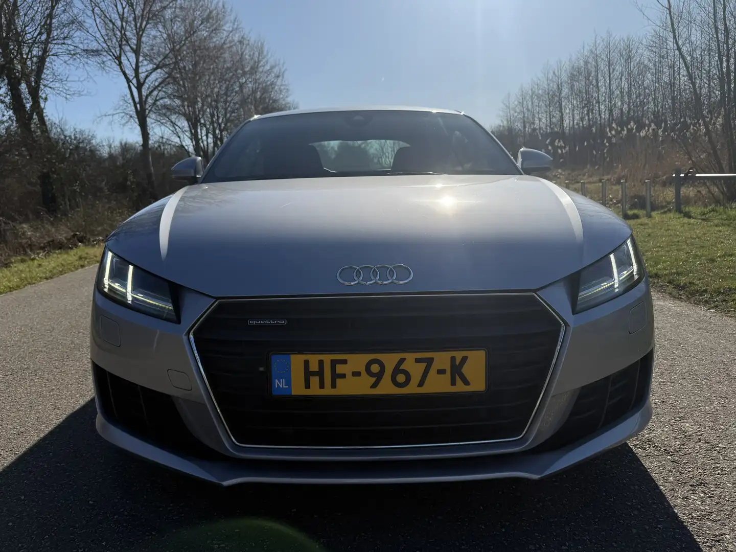 Audi TT 2.0 TFSI 230PK Coupe Quattro Dealeronderhouden Grijs - 2