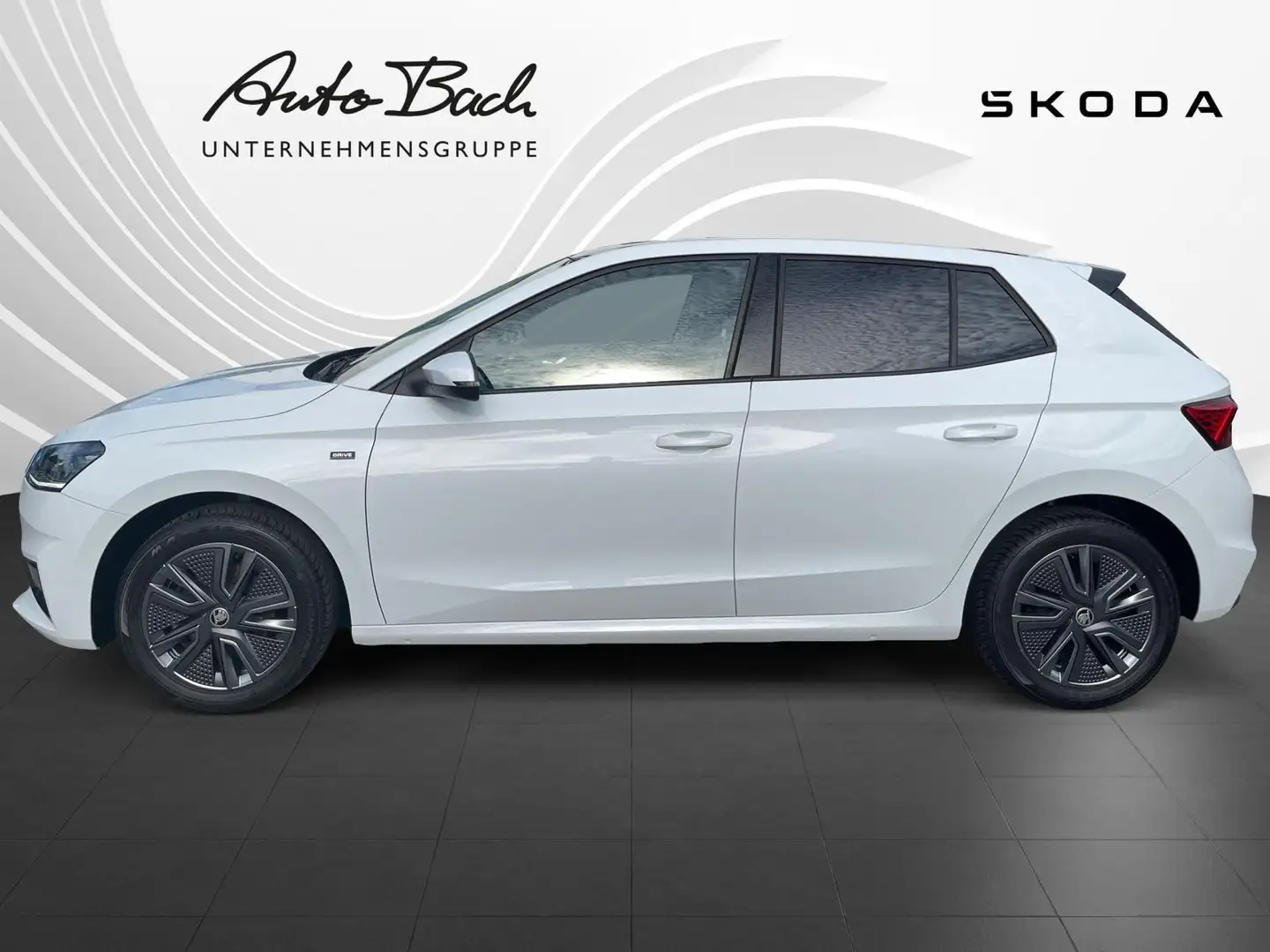 Skoda Fabia Selection 1.0 TSI DSG Panoramadach Weiß - 2