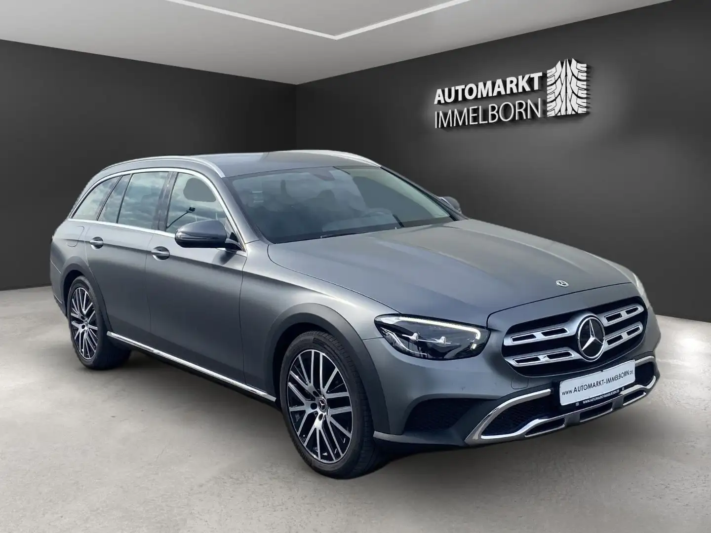 Mercedes-Benz E 400 d All-Terrain 19*VolLeder*LED*Luftfederung Grijs - 1