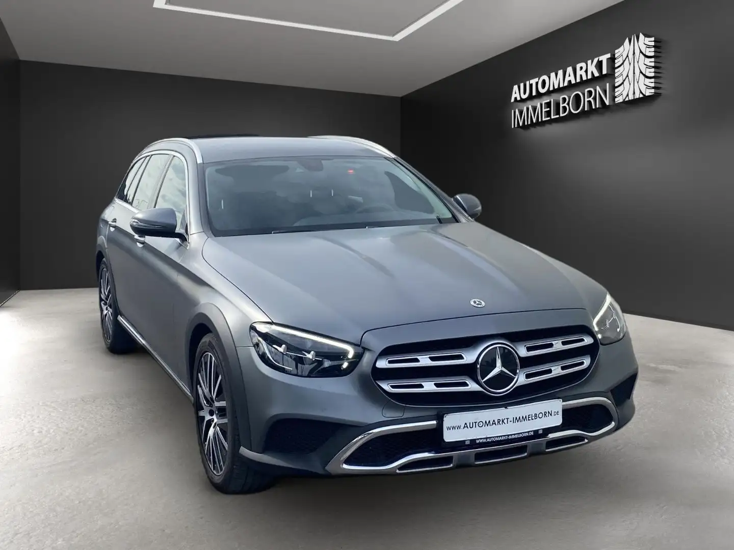 Mercedes-Benz E 400 d All-Terrain 19*VolLeder*LED*Luftfederung Grijs - 2