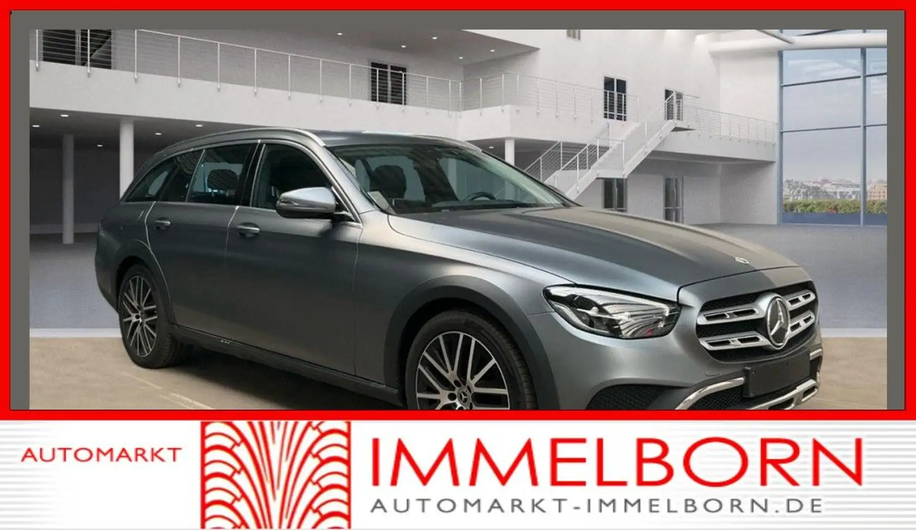 Mercedes-Benz E 400 d All-Terrain 19*VolLeder*LED*Luftfederung Gris - 1