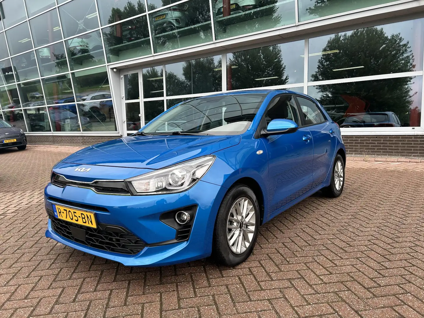 Kia Rio 1.0 T-GDi MHEV DynamicLine | Full map navigatie | Blauw - 2