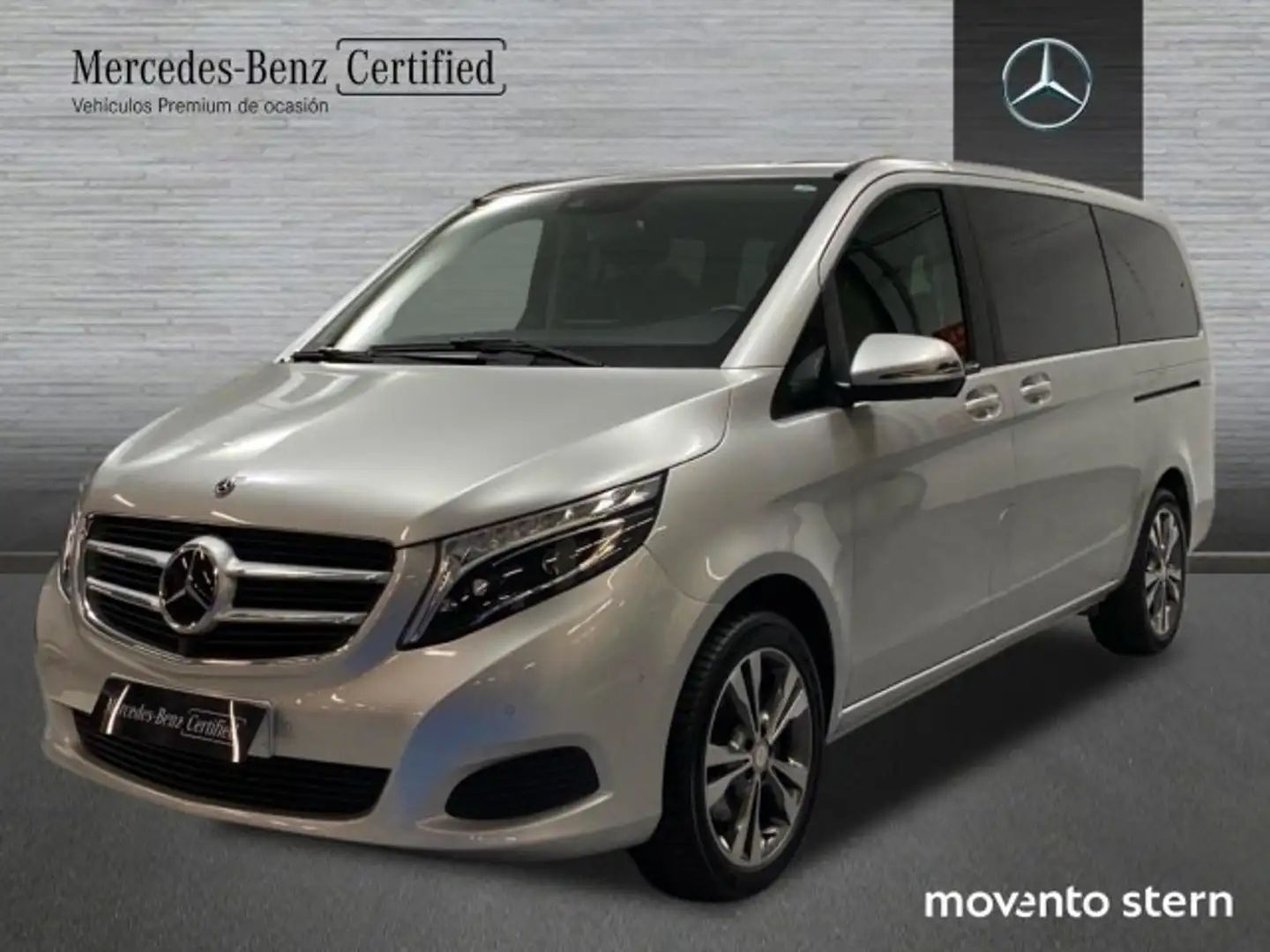 Mercedes-Benz V 250 250d Largo 7G Tronic Plateado - 1
