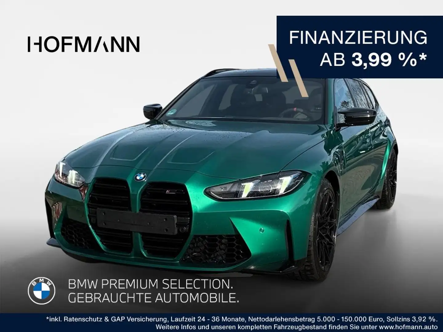 BMW M3 M3 Competition Vert - 1