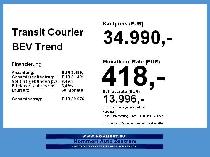 Ford Transit Courier