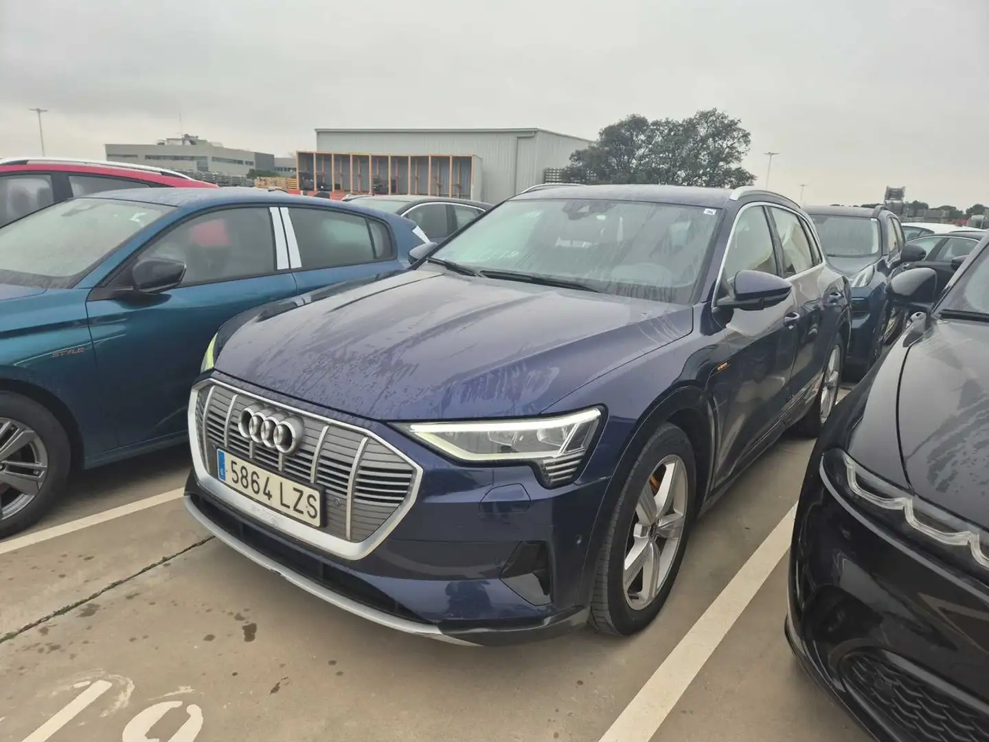 Audi e-tron 55 quattro Advanced Blauw - 2