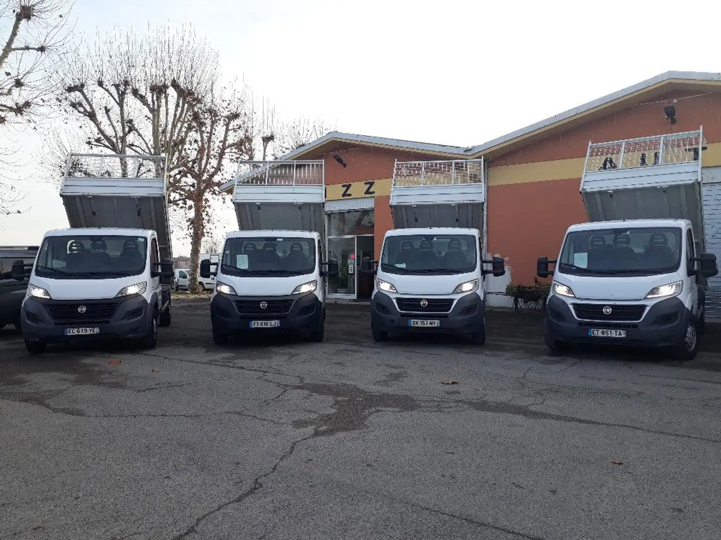 Fiat Ducato RIBALTABILE 2015-2020 [R133] Blanc - 1