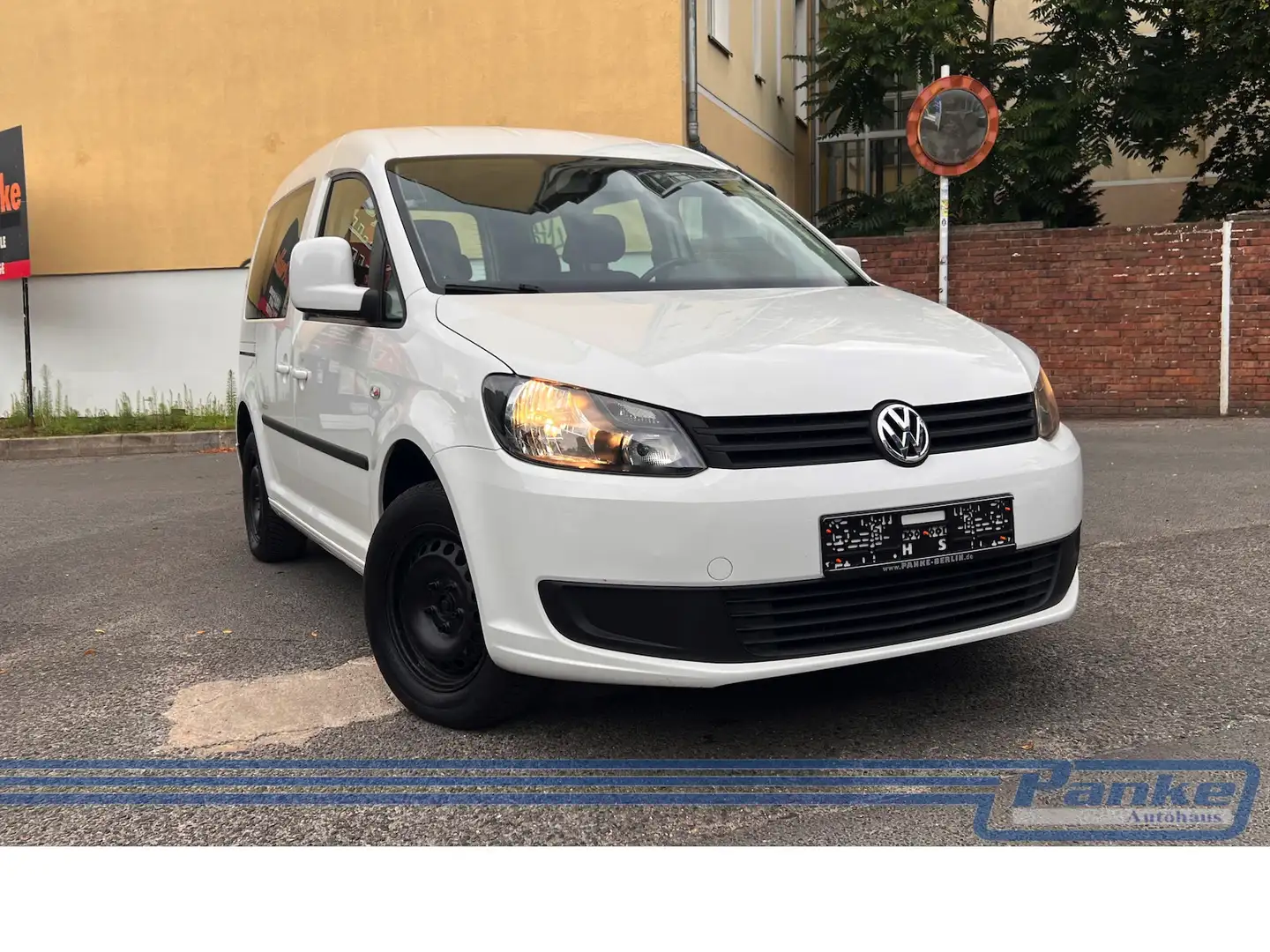 Volkswagen Caddy 1.2 TSI Soccer Trendline*5Sitzer*RFK*CarPl Blanc - 1