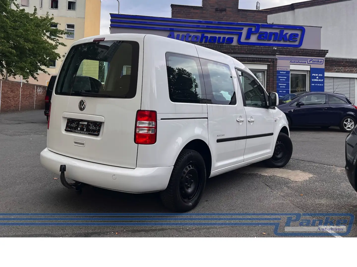 Volkswagen Caddy 1.2 TSI Soccer Trendline*5Sitzer*RFK*CarPl Blanc - 2