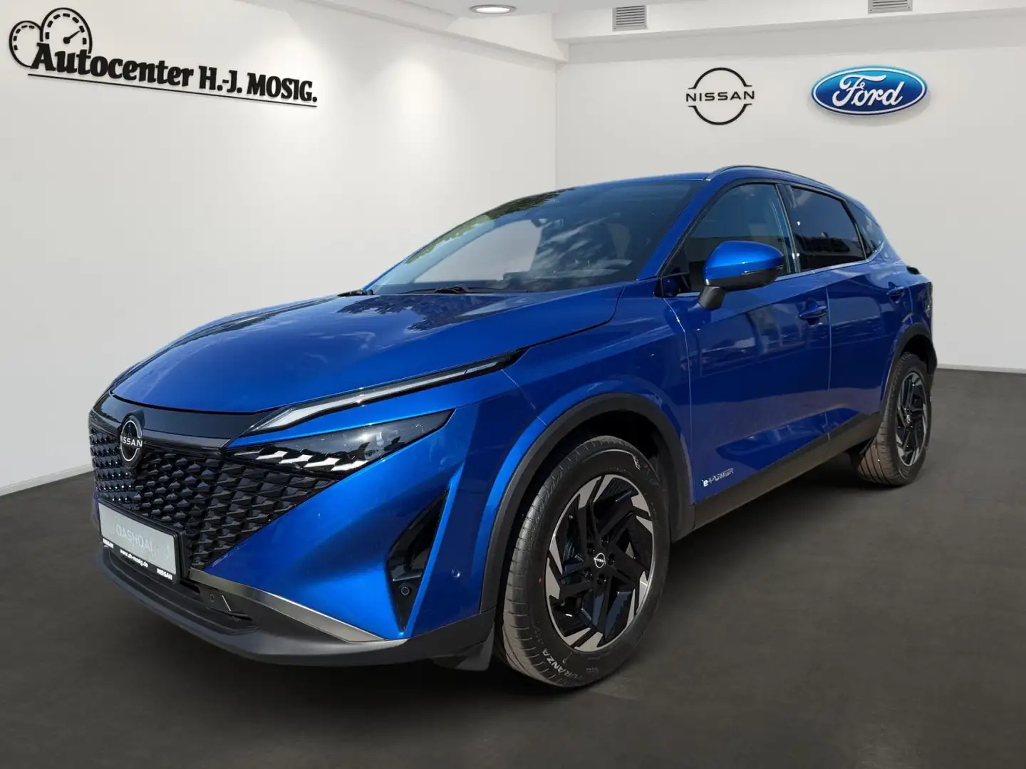 Nissan Qashqai N-Connecta e-Power / Komfort- & Winterpa Bleu - 2