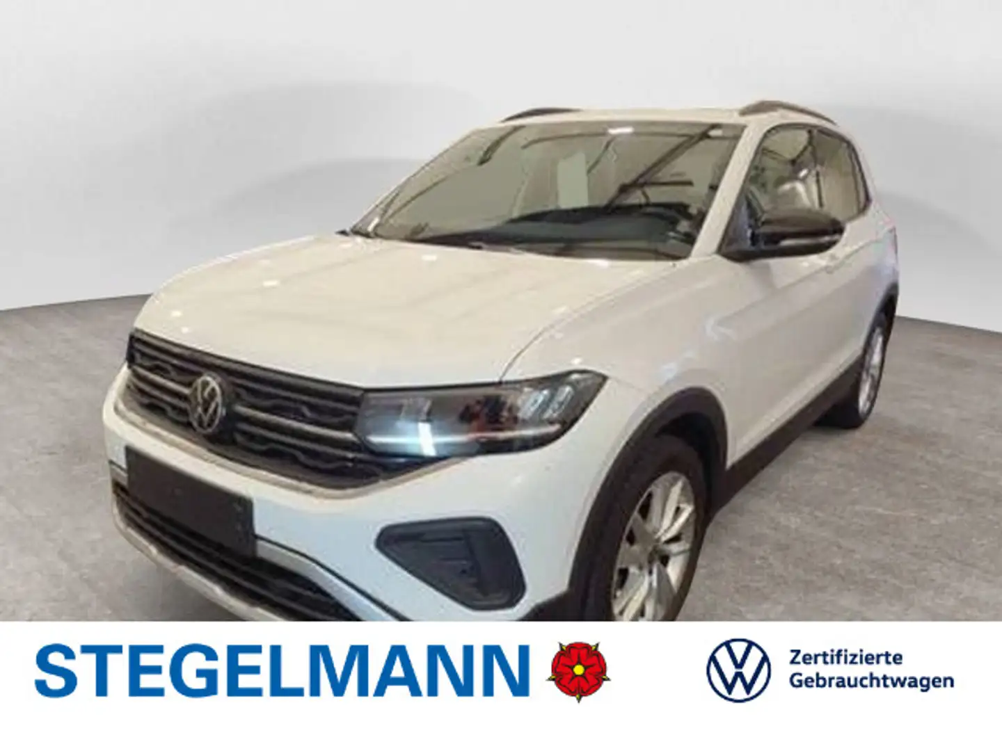 Volkswagen T-Cross 1.0 TSI DSG Goal *AHK*LED*Navi* Weiß - 1