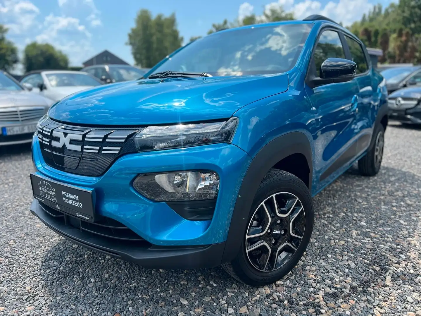 Dacia Spring SPRING-ELECTRIC-LED-KLIMA-LEDER Blauw - 1