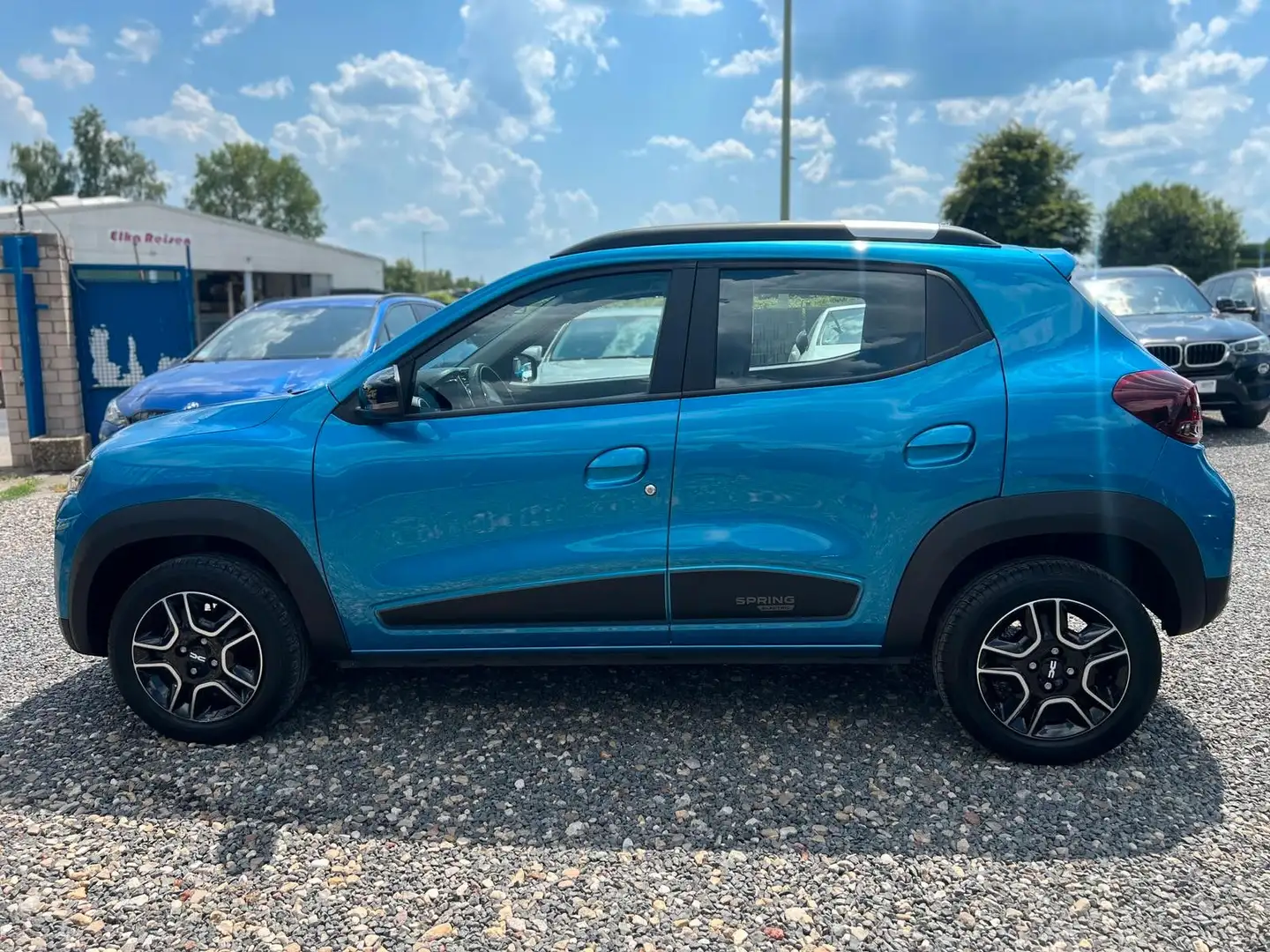 Dacia Spring SPRING-ELECTRIC-LED-KLIMA-LEDER Blauw - 2