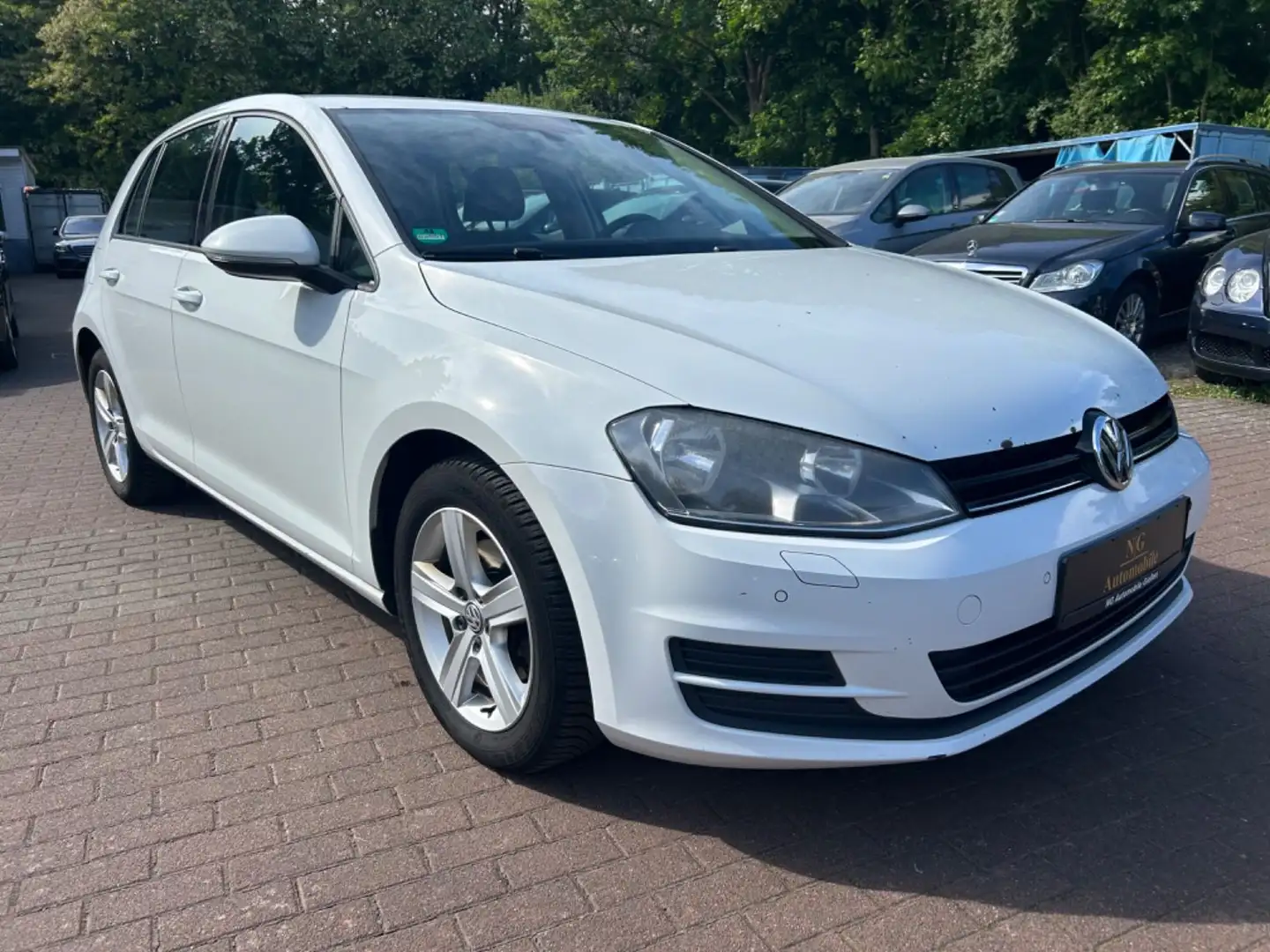 Volkswagen Golf VII Lim. Comfortline BMT *DSG*Navi*SHZ*PDC* Wit - 1