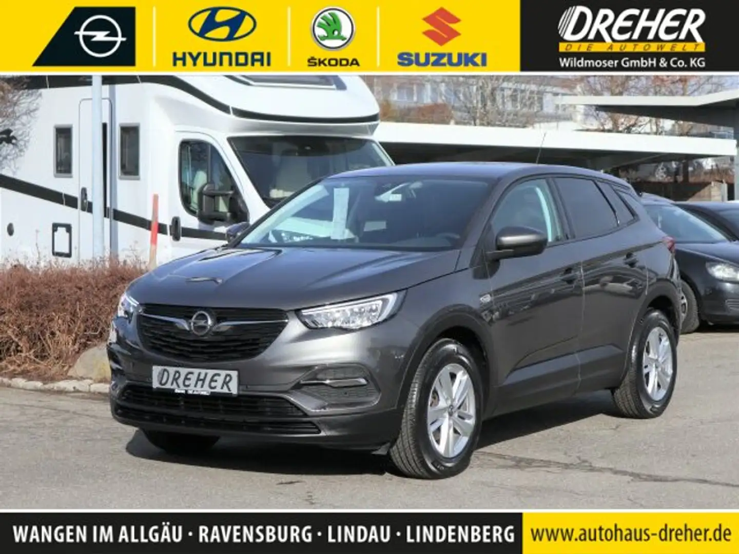 Opel Grandland Grandland X LED/Kamera/Sitzhzg/Temp./Navi/UVM.  BC Gris - 1