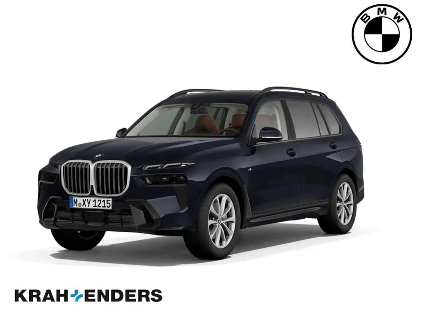 BMW X7 40dMSport+AHK+Panorama+Navi+Leder+Klimasitze Noir - 1