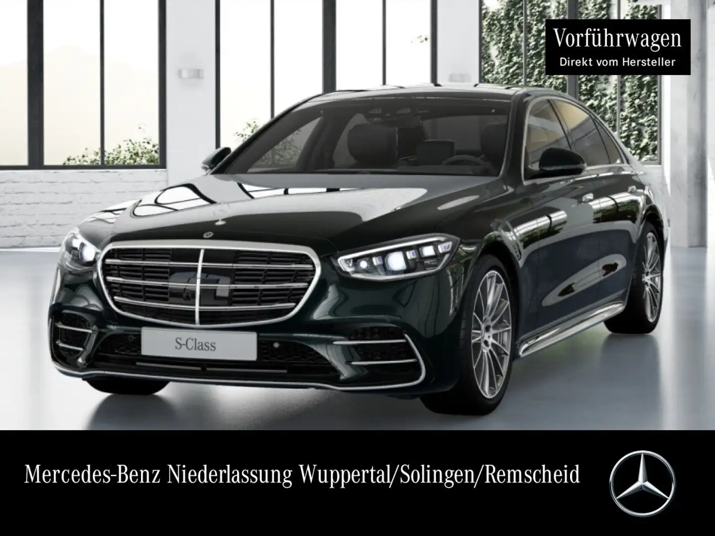 Mercedes-Benz S 450 d 4M AMG+PANO+360+DIGITAL-L+BURMESTER3D+20" Verde - 1