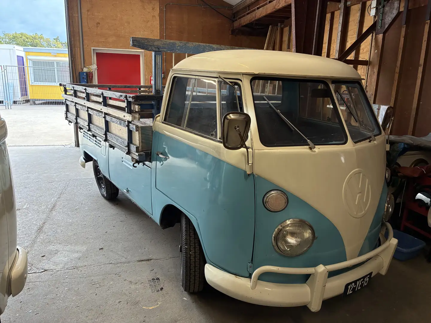 Volkswagen T1 pickup kombi Blauw - 2