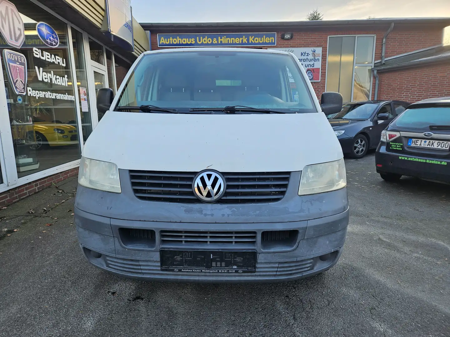 Volkswagen T5 Kombi Kasten Weiß - 2