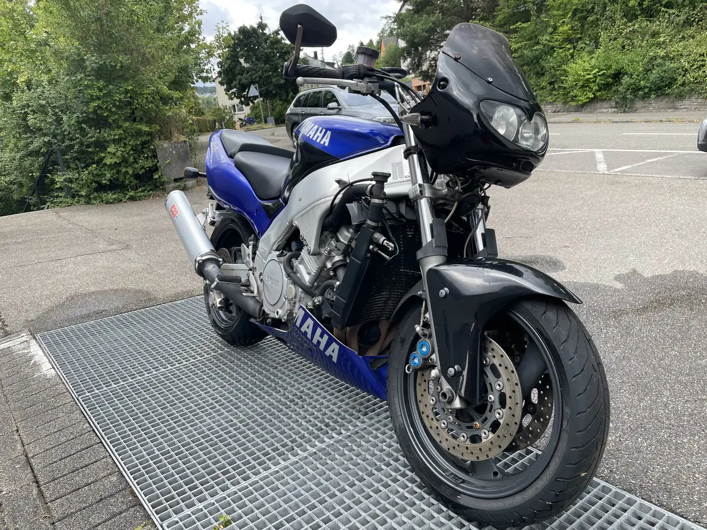 Yamaha YZF 1000 Thunderace 4VD Bleu - 2