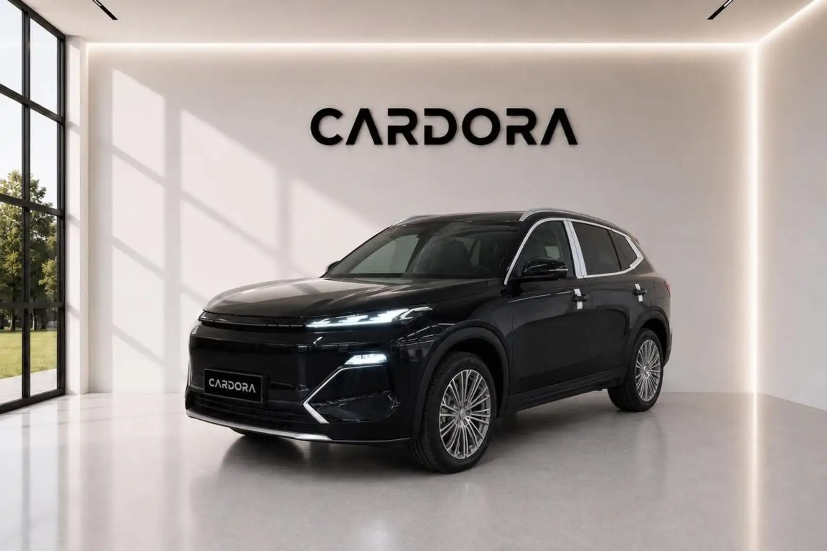 Geely Starray EM-i 29,8 kWh Max+LED*Leder*SKY*ACC*HEAD UP*ASSIST*360 Schwarz - 1