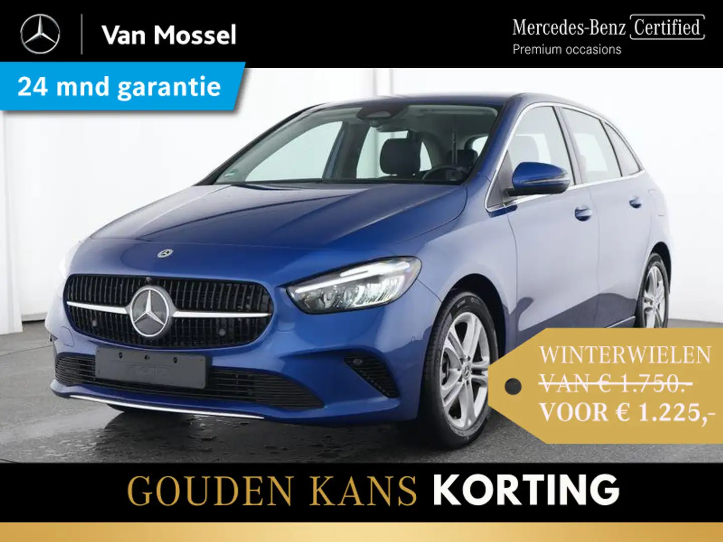 Mercedes-Benz B 250 e Business Solution Luxury Line Blauw - 1