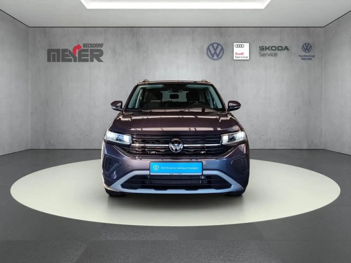 Volkswagen T-Cross Life 1.0 TSI Klima Navi Rückfahrkamera Grau - 2