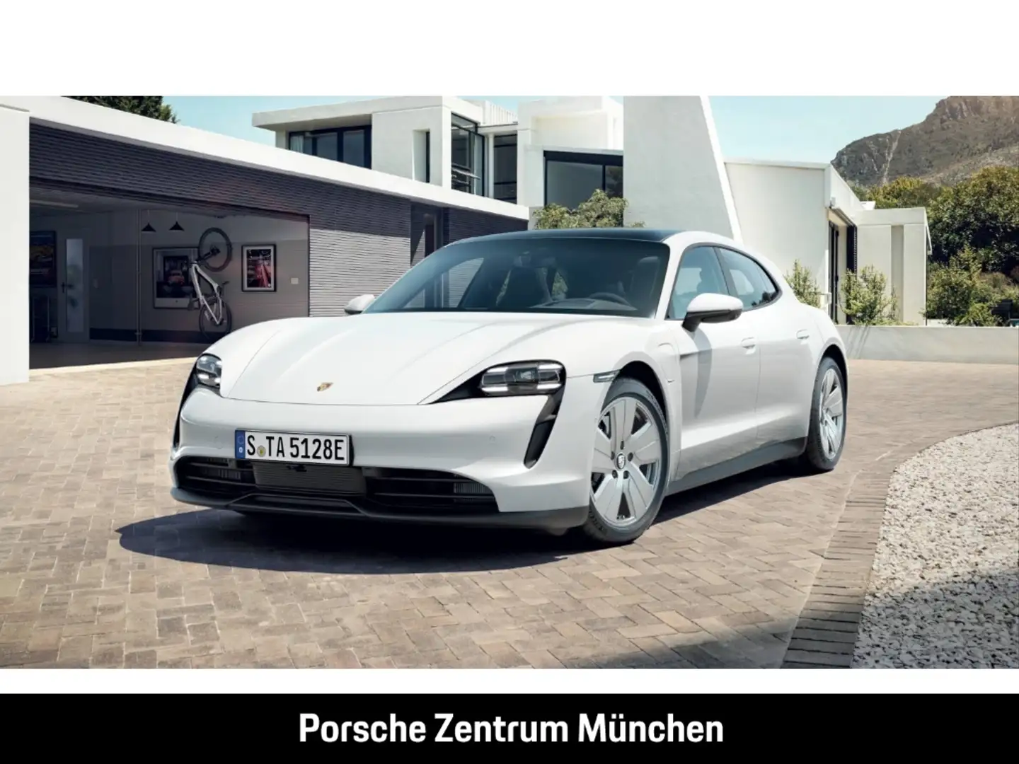 Porsche Taycan Sport Turismo Head-Up Surround-View Weiß - 1