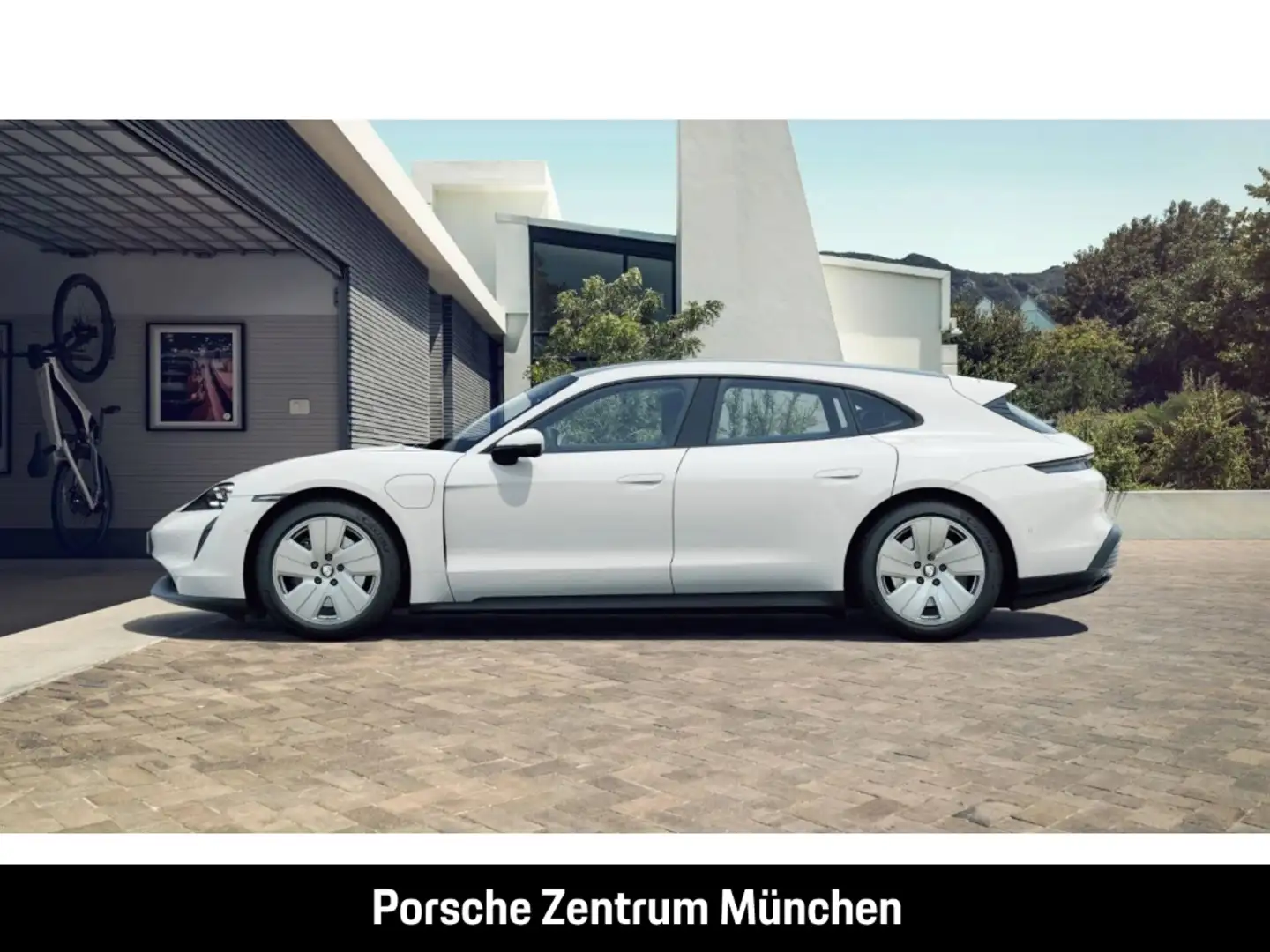 Porsche Taycan Sport Turismo Head-Up Surround-View Weiß - 2