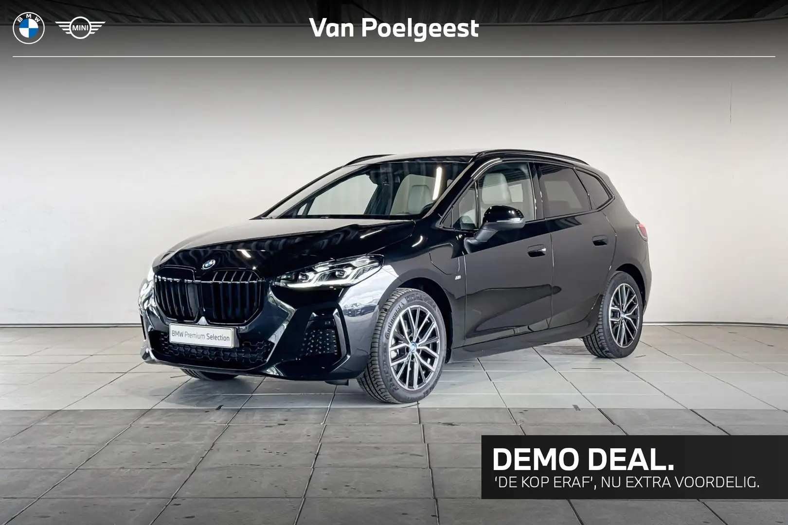 BMW 225 2 Serie Active Tourer 225e xDrive Premium Pack M S Noir - 1