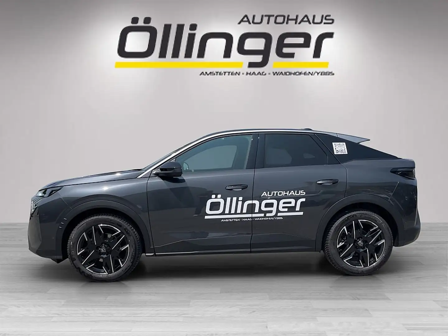 Peugeot 3008 Hybrid 145 e-DCS6 Allure Grau - 2
