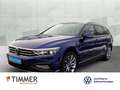 Volkswagen Passat Variant 2.0 TDI DSG R-LINE +AHK +STHZ +IQ.LIGHT +ACC +RKA Bleu - thumbnail 1