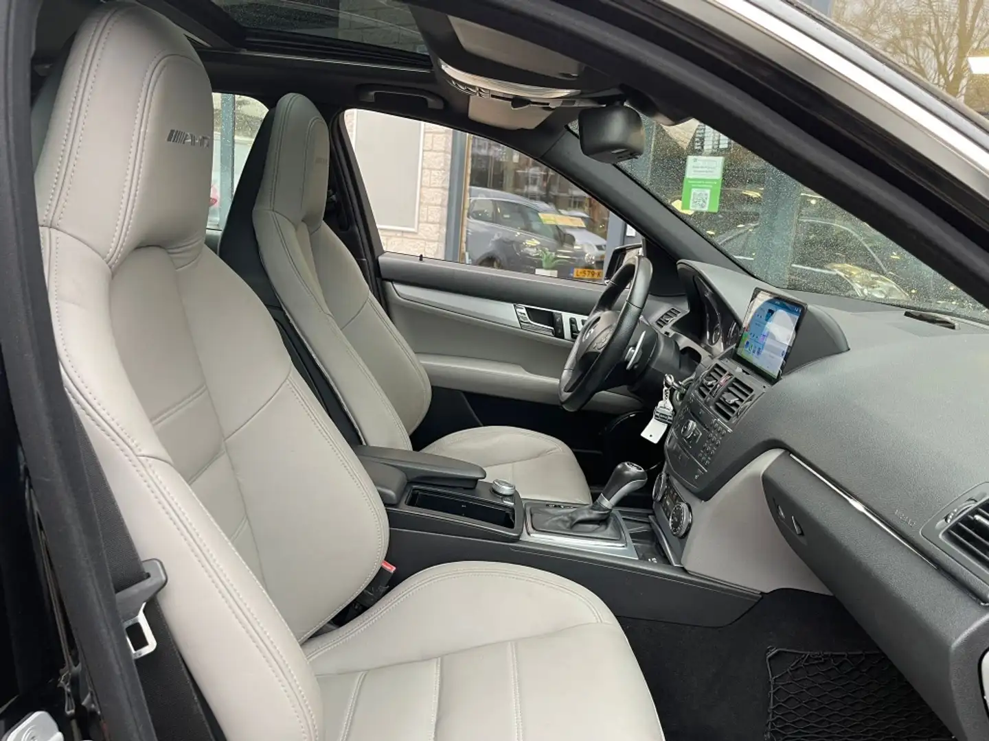 Mercedes-Benz C 63 AMG Harman kardon schuifdak Revisie VOL Schwarz - 2